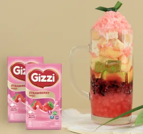 Es Buah Segar Ala Gizzi, Takjil Sehat dan Praktis untuk Keluarga!