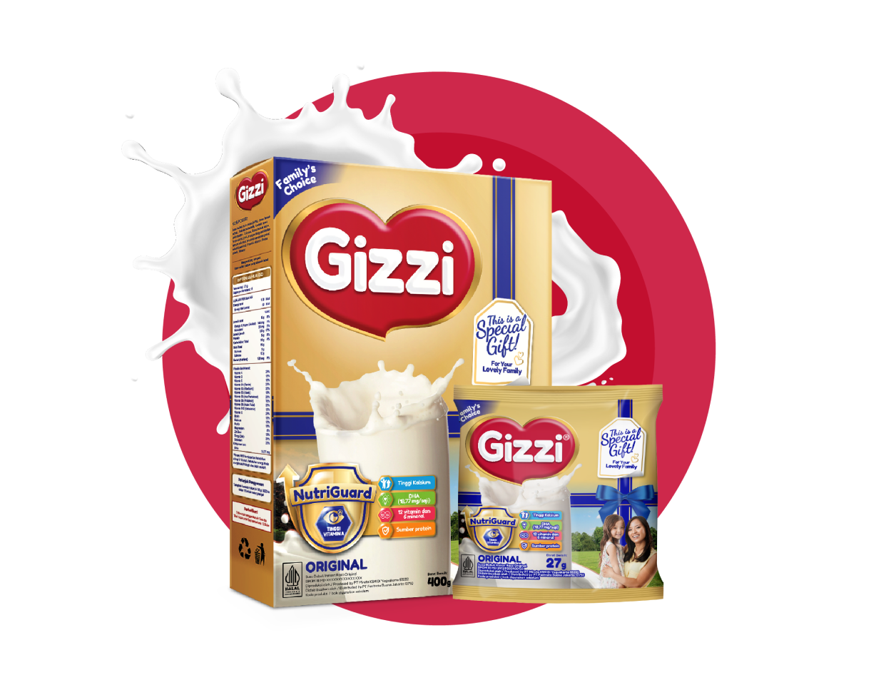 Gizzi Susu Bubuk Original